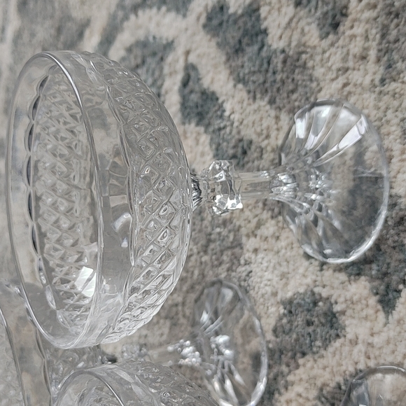 Vintage Crystal Glassware Goblets Stemware Glasses - Picture 6 of 17